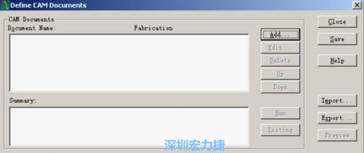 至此文件也已分析完及做了相應(yīng)的優(yōu)化和調(diào)整，接著可以按Alt+F、C打開CAM輸出窗口。