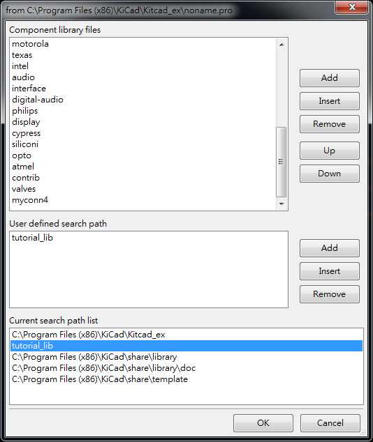 上下兩個(gè)視窗都Add 你的library ，在library browser 就可以找到你的library